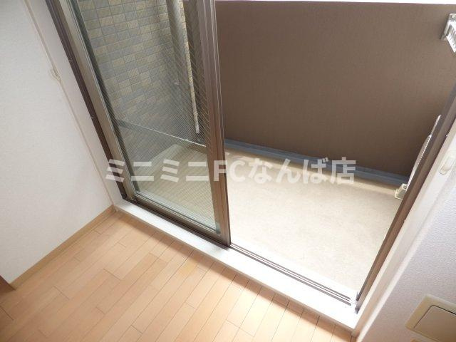 ラナップスクエア阿波座のバルコニー