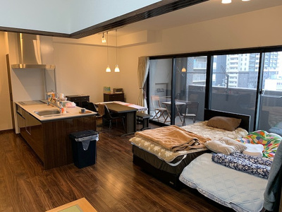 【居間・リビング】 | サンパーク大手町中央レジデンス（A-8）