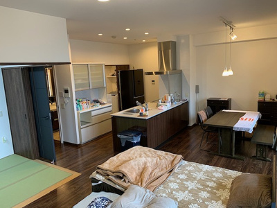 【居間・リビング】 | サンパーク大手町中央レジデンス（A-8）