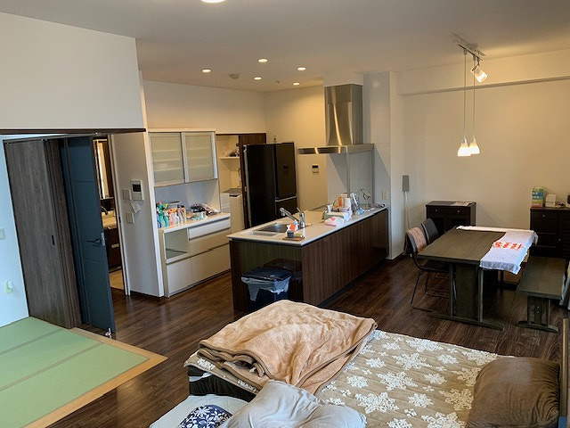 【居間・リビング】 | サンパーク大手町中央レジデンス（A-8）