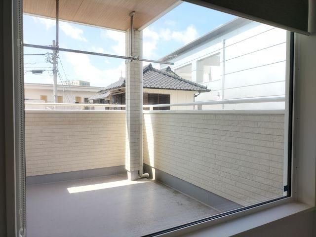 高知市朝倉甲　中古戸建てのバルコニー