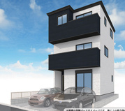 【名古屋市中川区尾頭橋2丁目302−3新築戸建2号棟】✨️仲介手数料無料✨️八熊小学校・山王中学校の画像