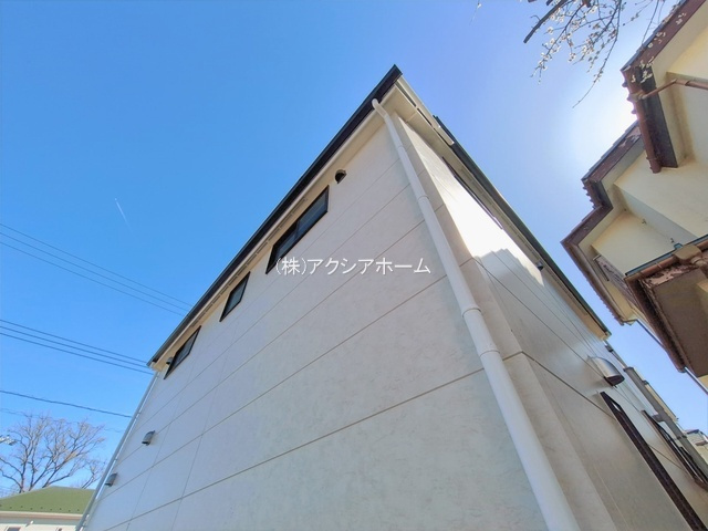 所沢市上安松・全8棟　新築一戸建　1号棟　の外観|現地写真（2026年2月19日撮影）