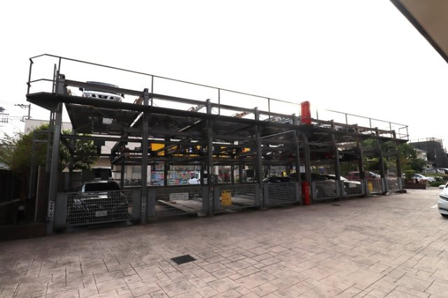 さくらアヴェニューの駐車場