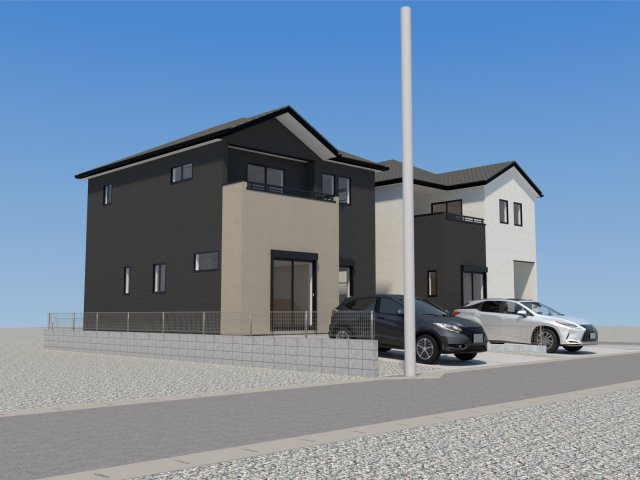 仲介手数料不要　よかタウンBloom東区西原2丁5期【西原小・西原中】の外観パース