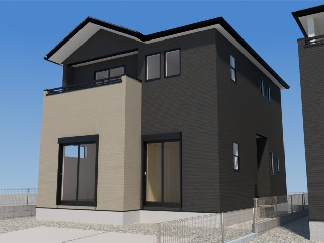 仲介手数料不要　よかタウンBloom東区西原2丁5期【西原小・西原中】の外観パース