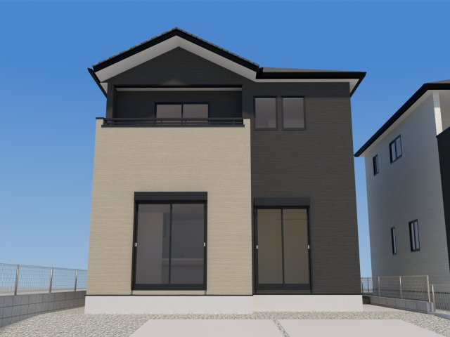 仲介手数料不要　よかタウンBloom東区西原2丁5期【西原小・西原中】の外観パース