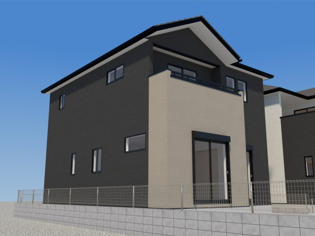 仲介手数料不要　よかタウンBloom東区西原2丁5期【西原小・西原中】の外観パース