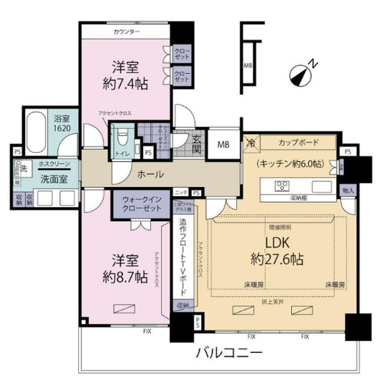 【間取り】 | アイ・マークタワー