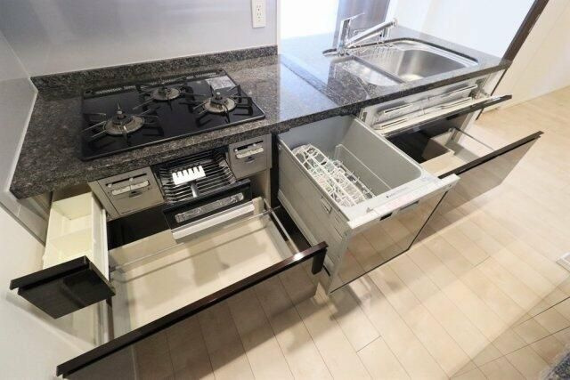 シティハウス目黒ザ・ツインＳＯＵＴＨ棟のキッチン