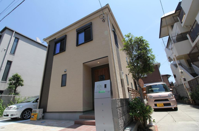 本庄町1丁目貸家の外観パース