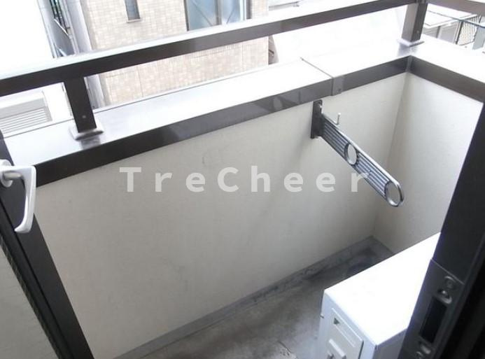 ベルコーポのバルコニー