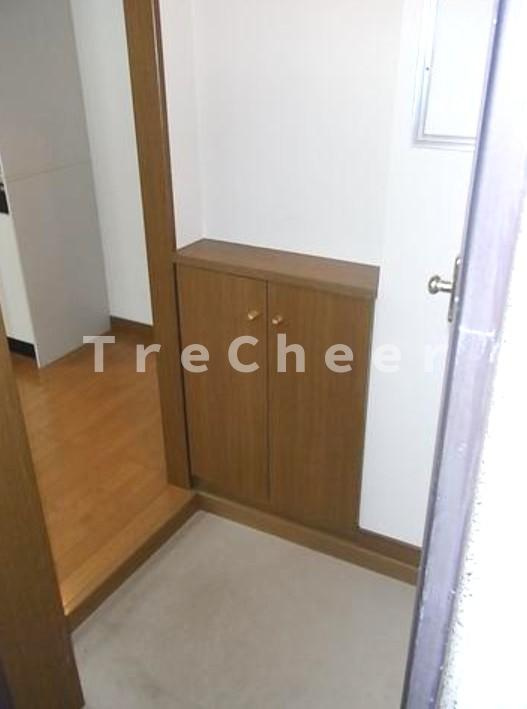 ベルコーポの玄関