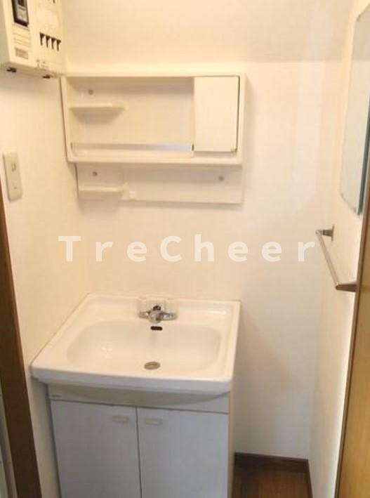 ベルコーポの洗面所