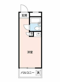 洋室5.5畳使いやすい間取りです