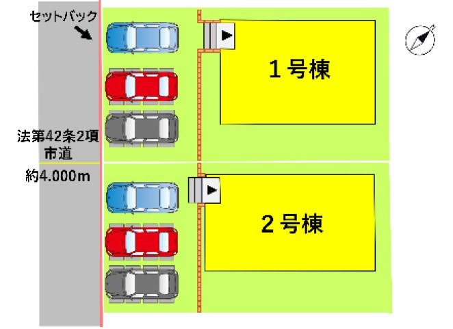 仲介手数料不要　よかタウンBloom東区保田窪4丁目4期【西原小・西原中】の区画図