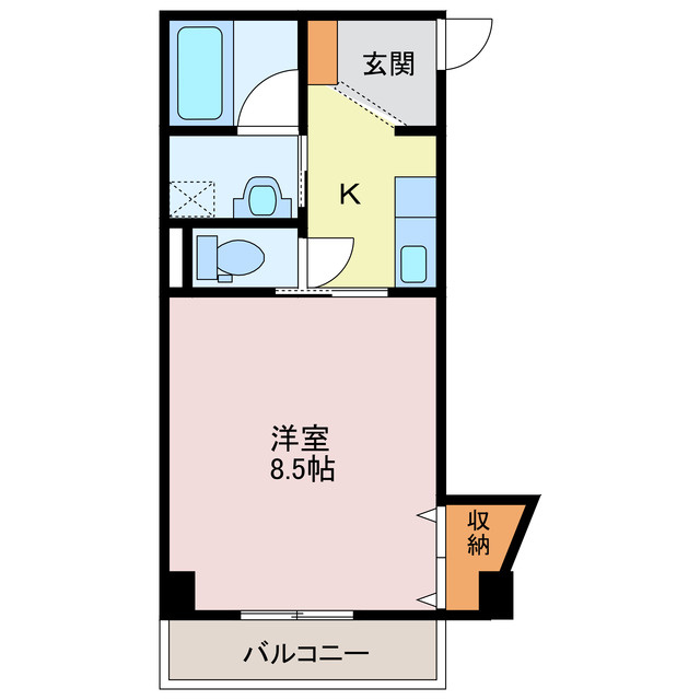 アビックス英賀保駅前の間取り
