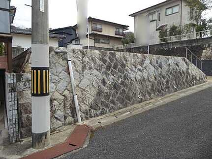 安佐北区倉掛３丁目の前面道路含む現地写真