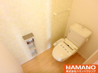 【トイレ】 | サニーヒルズＧ | シンプルで使いやすいトイレです