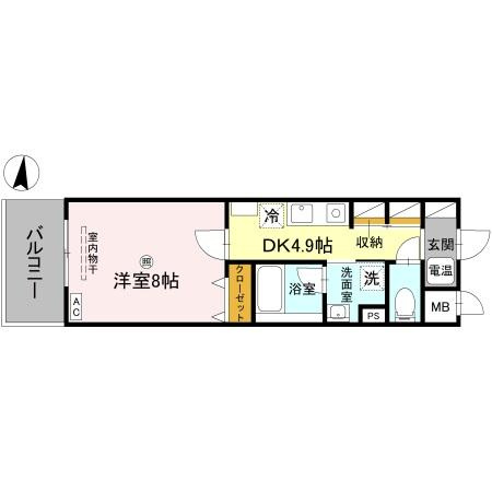 TAISHI　CUBEの間取り