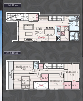  | 【名古屋市名東区小井堀町1101新築戸建1号棟】上社小学校・上社中学校