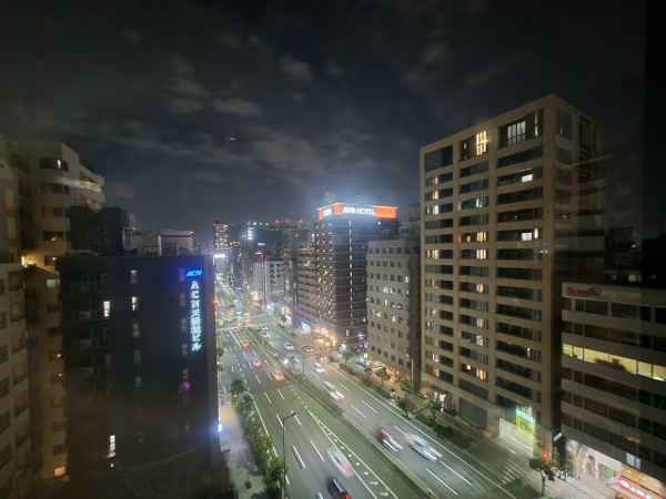 【展望】 | 【リビングからの夜景】開放感のある夜景です☆