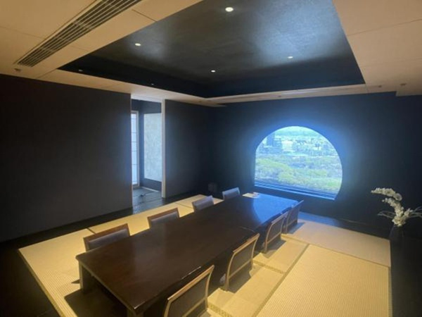 【その他共用部分】 | 【迎賓の間】大阪城天守閣を眼科に見下ろす空間。