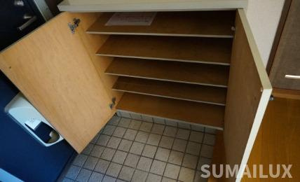 熊本市南区田井島３丁目の賃貸マンションの玄関