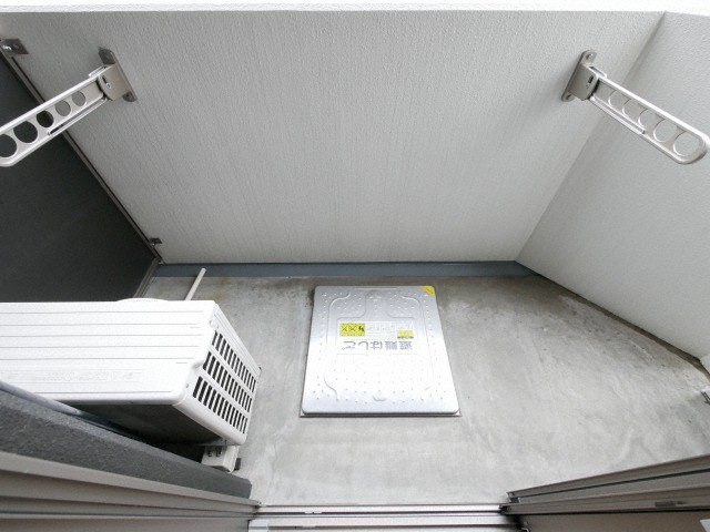 コンフォート弁天のバルコニー