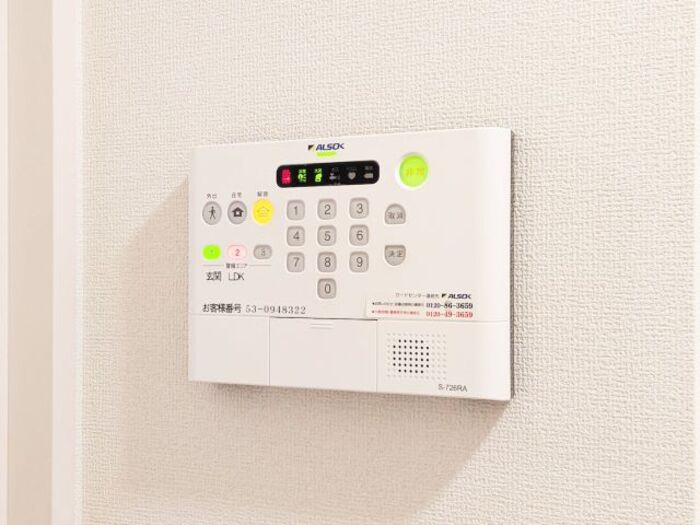 アンジュール西小岩のセキュリティ