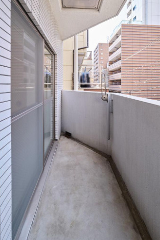 ル・リオン錦糸町エグゼのバルコニー