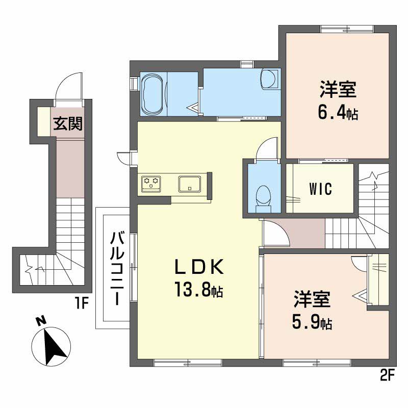 シャインの間取り