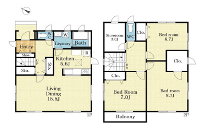 【外観】 | 高槻市南平台３丁目　中古戸建