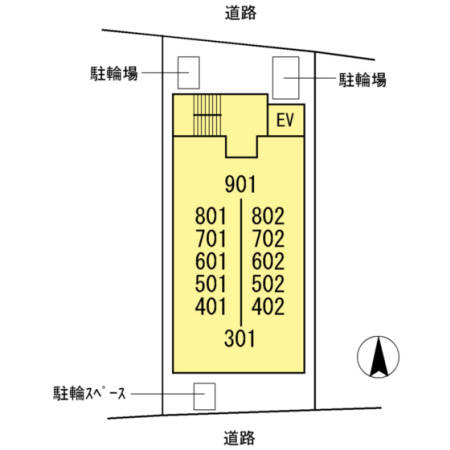 ドゥマン・エスポワールの区画図