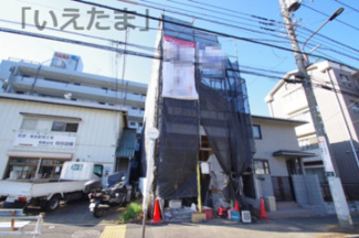 【外観】 | 【仲介手数料無料！！】多摩市豊ヶ丘1丁目　新築戸建て（全1棟）1号棟　5260万円 | 令和８年２月１３日撮影　建築中