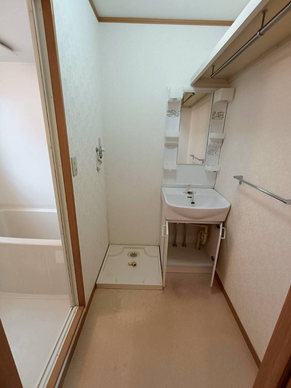 船橋市前原西３丁目の賃貸マンションの独立洗面台