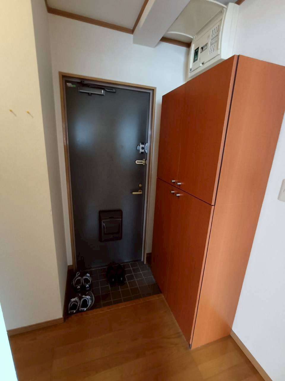 船橋市前原西３丁目の賃貸マンションの玄関