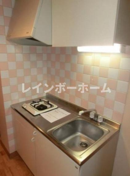 ビートルズスクエアのキッチン