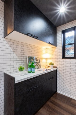 【キッチン】 | マイタウン佐井寺プレミアム◇◆全8区画◇◆自由設計◇◆ | 【同社施工例写真】
キッチン・・・Panasonic製が標準仕様！
奥様に人気の、食洗機付きです♪