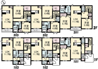 【駐車場】 | シャーメゾン坂本　２番館 