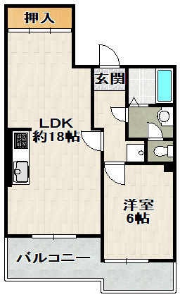 グレース仁川の間取り