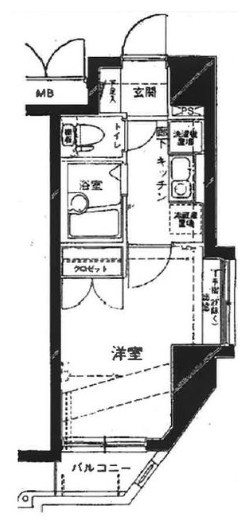 クレアシオン中野北の間取り