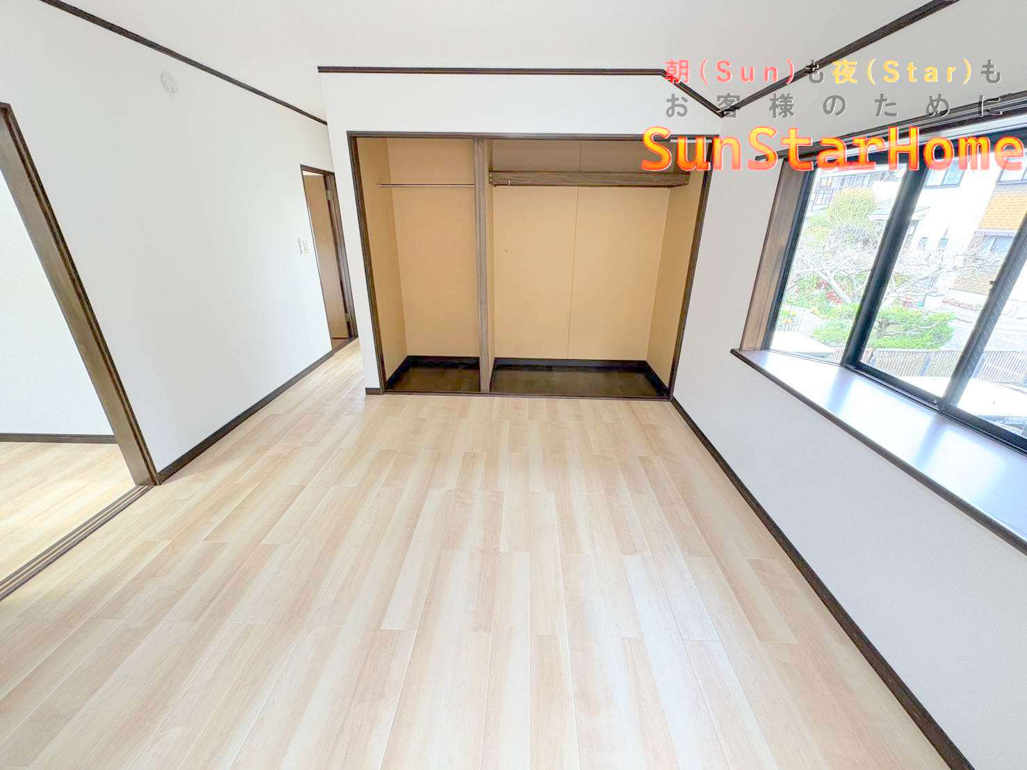 【※サンスターホーム現地物件】羽加美1丁目　中古　リフォーム完了の洋室