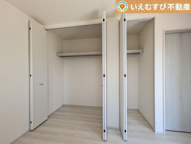 Livele Garden.S　深谷田中第3の収納|大容量の収納スペースで住空間もスッキリ広々
収納がたっぷり付いていれば、お部屋がすっきり保てて気持ちが良いですね♪