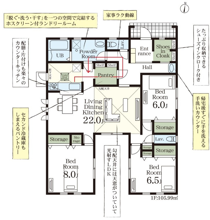Livele Garden.S　深谷田中第3の間取り|図面と現況が異なる場合、現況を優先とします。