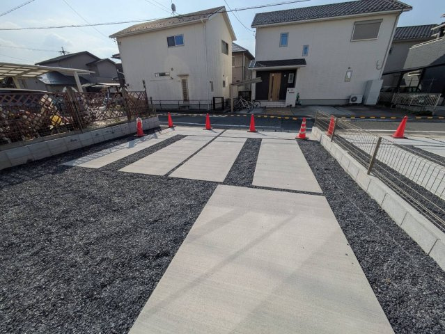 栗東市小柿2丁目新築戸建２号地の駐車場