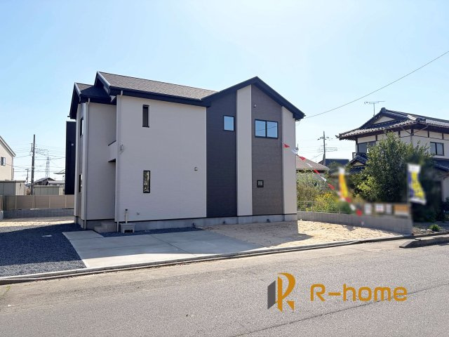水戸市平須町14期　新築戸建て　2号棟の外観|ご予約を頂ければ、『平日』はもちろん『早朝』や『夜間』もご見学可能です♪お気軽にお申し付けください♪
