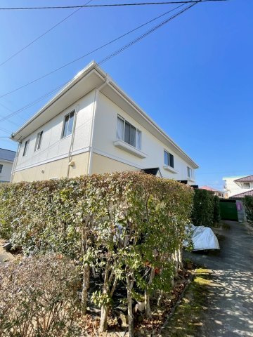 久留米市国分町のアパートの外観