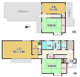 【間取り】 | 京王平山センターハイツ