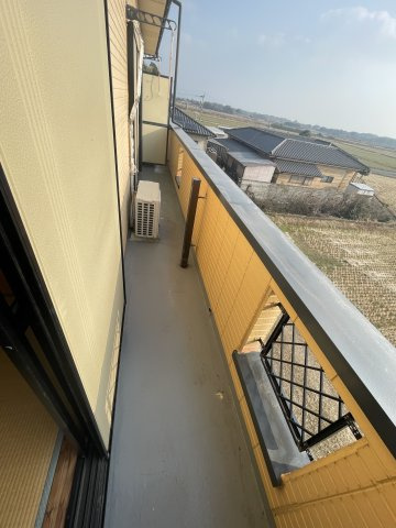 サンハイツ古城のバルコニー